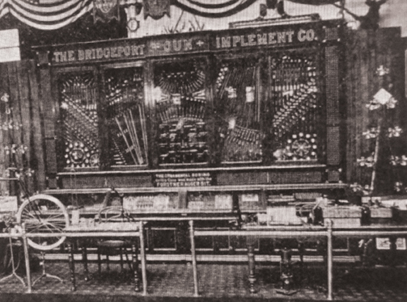 The Bridgeport gun implement booth.